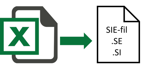 Verktyg för att skapa en SIE-fil från Excel