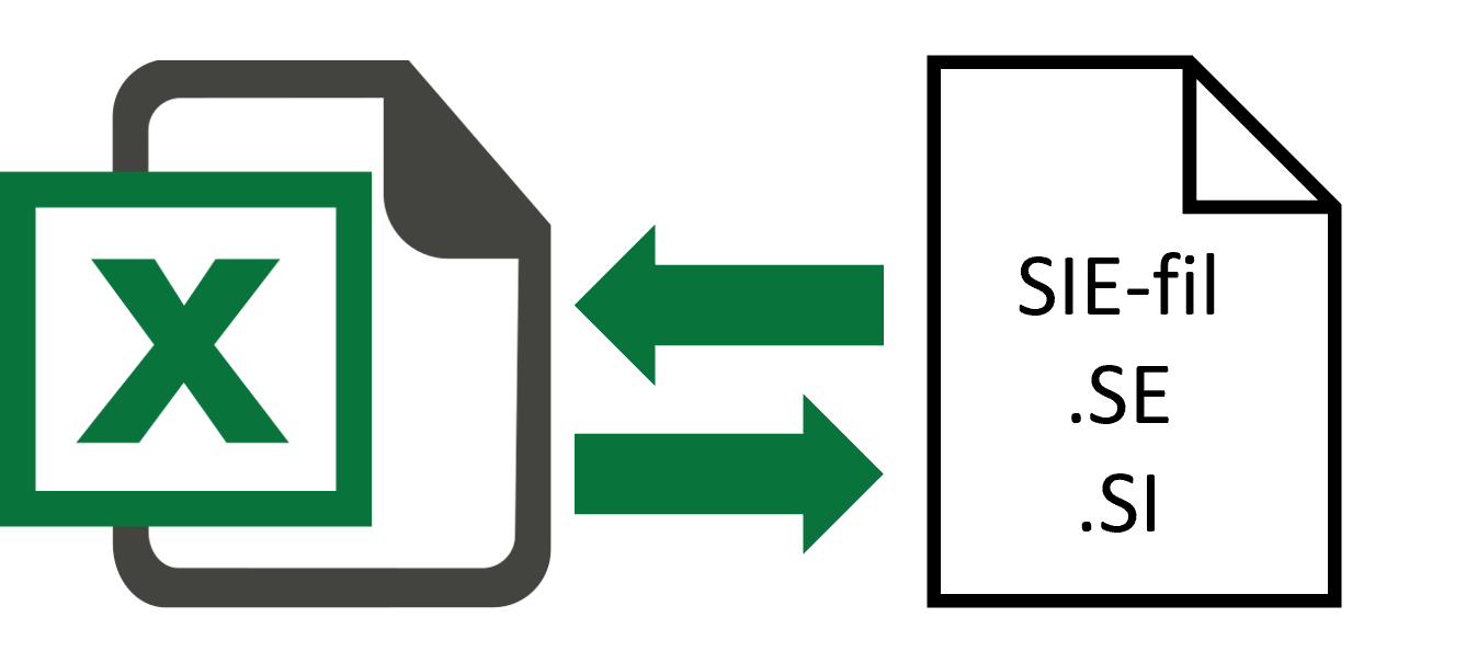 Verktyg för att skapa & redigera SIE1-filer i Excel